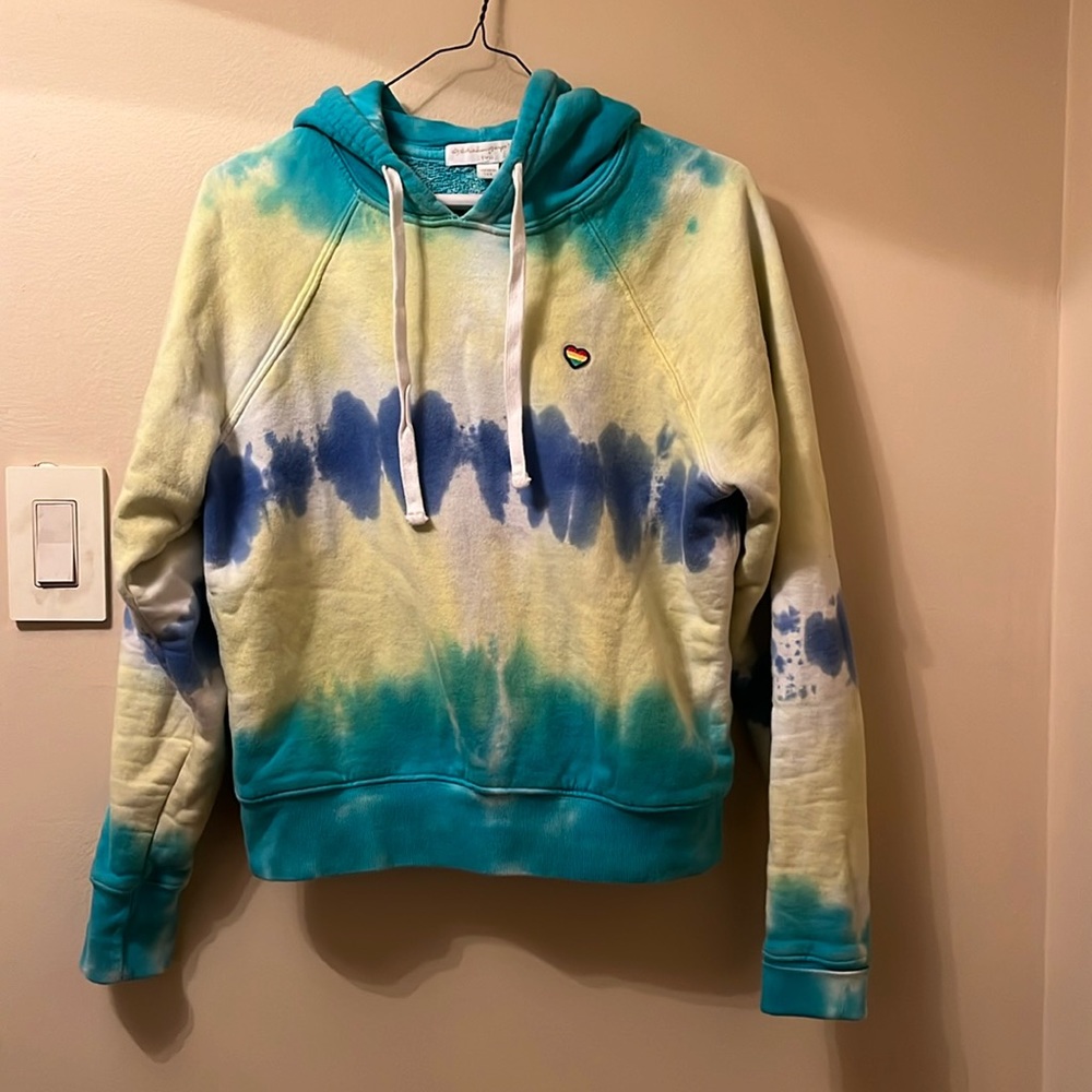 Spiritual Gangster tie dye hoodie size small